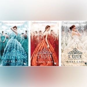 La Sélection, Livre 1 à 3. Livres en français, book in french